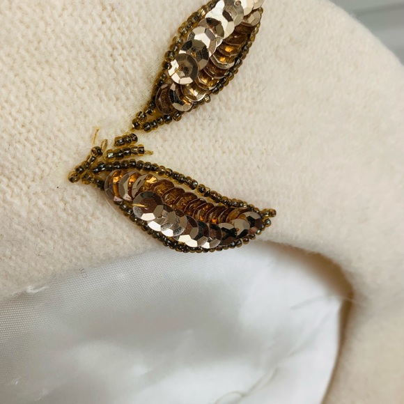 Inatoo Wool Cream Beret - Picture 5 of 5